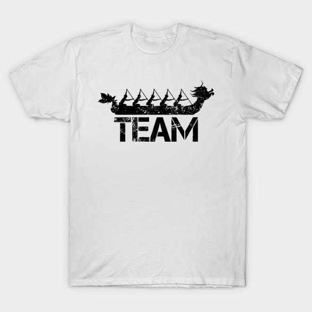 Dragon Boat Racing Team Graphic Design T-Shirt by Shirtbubble